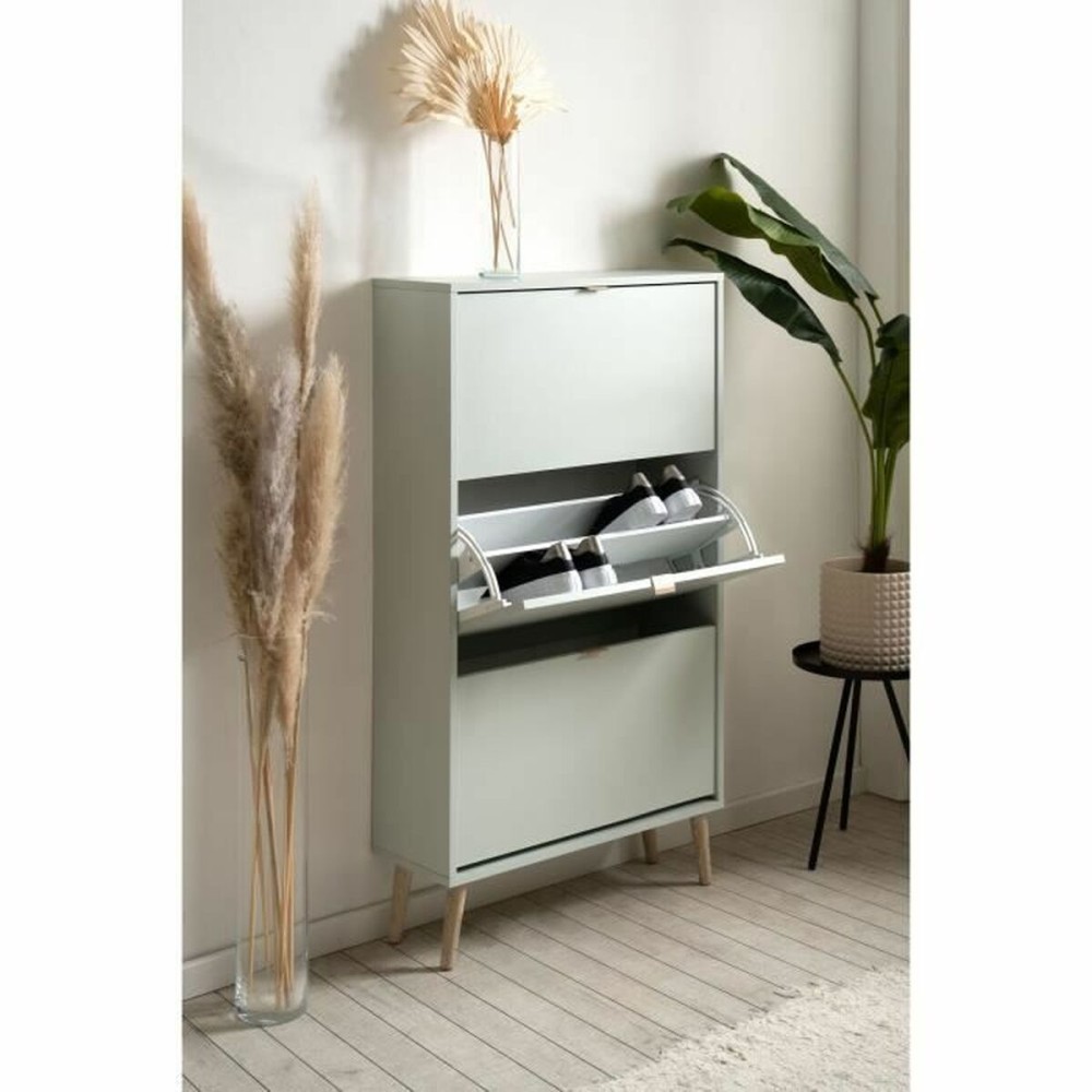 Schuhschrank VIGO 49A grün 70 x 24 x 125 cm