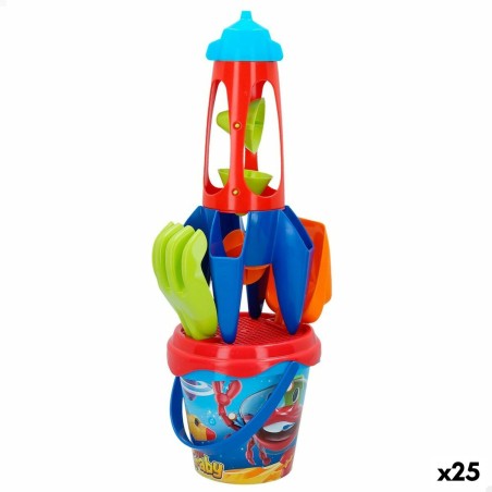 Strandspielzeuge-Set Colorbaby Rakete Polypropylen (25 Stück)