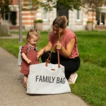 Wickeltasche Childhome Family Bag Grau