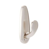 Hook for hanging up 3M 2,2 Kg Silver Metallic Metal nickel (1 Unit)