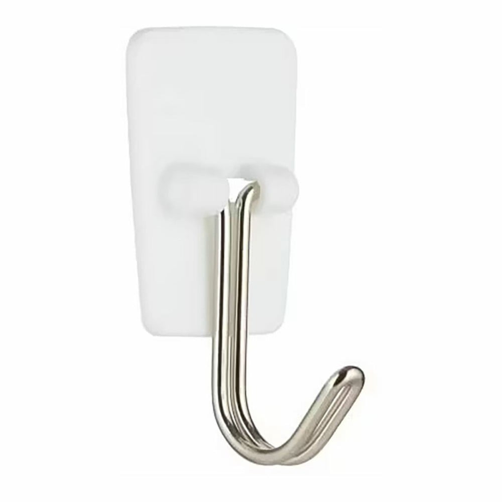 Hook for hanging up 3M 225 g 19 X 41 X 19 MM White Steel (3 Units)