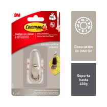 Hook for hanging up 3M 450 g Silver Metal (1 Unit)
