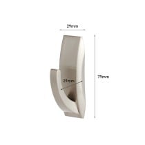 Haken zum Aufhängen 3M 1,3 kg Grau metall Metall (1 Stück)