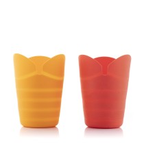 Collapsible Silicone Popcorn Poppers Popbox InnovaGoods (Pack of 2)