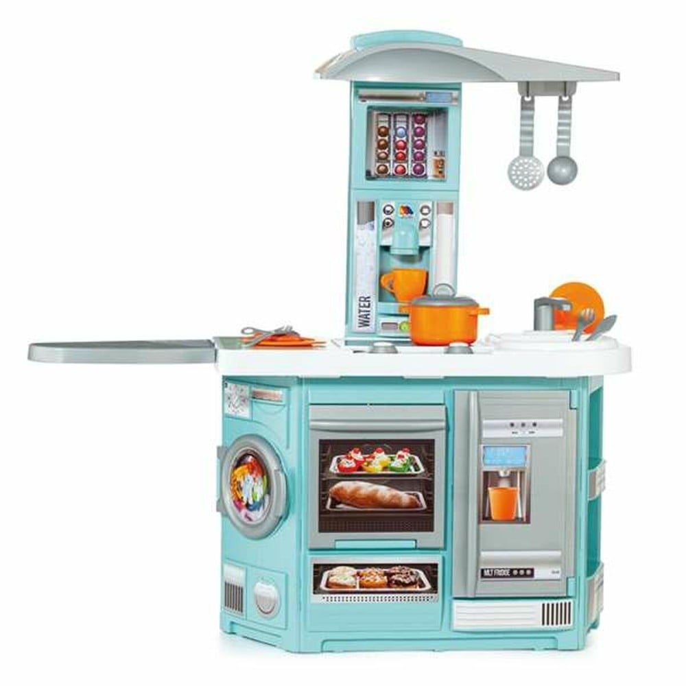 Toy kitchen Cook Moltó 18151 100 x 97 x 31 cm Blue Flip-top (100 x 97 x 31 cm)