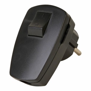 Fiche électrique Kopp Noir Aérienne 16 A Prise EU