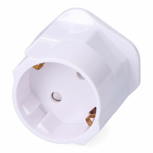 Steckeradapter F-line Weiß 230 V