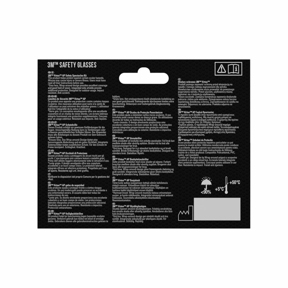 Schutzbrille 3M virtua ap Durchsichtig Polycarbonat