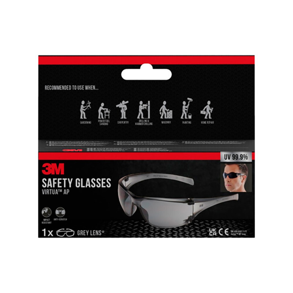 Schutzbrille 3M virtua ap Durchsichtig Polycarbonat