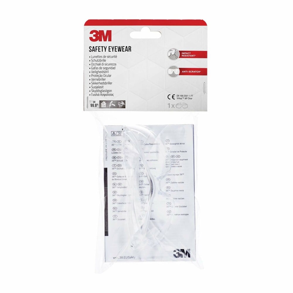 Lunettes de Protection 3M Incolore Plastique