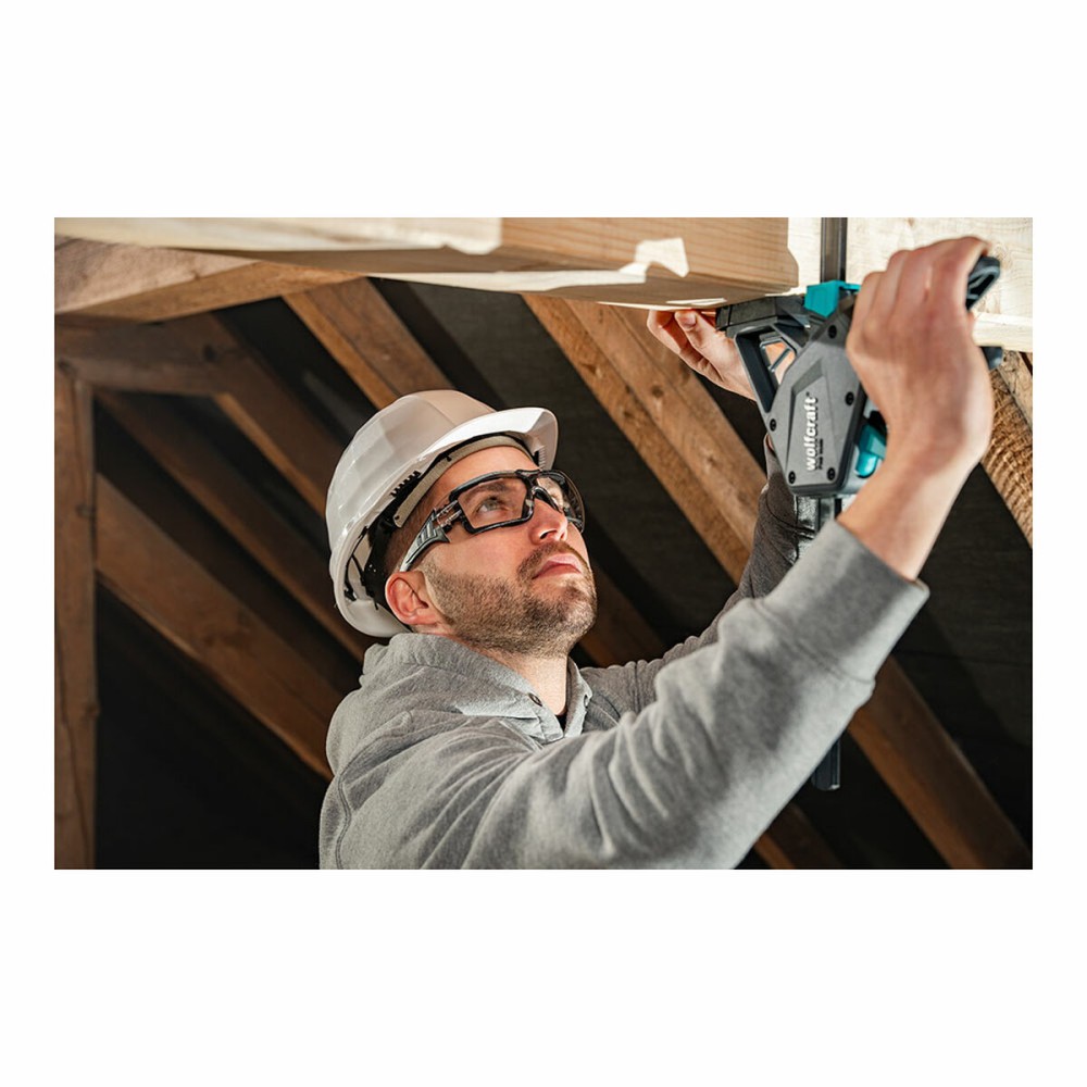 Schutzbrille Wolfcraft 4937000 Kunststoff Durchsichtig