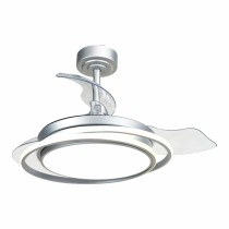 Deckenventilator CristalRecord Silberfarben 40 W Ø 40 cm