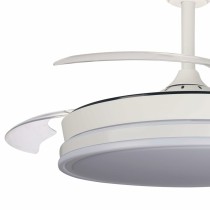 Ceiling Fan CristalRecord SUPERECO RETRAC 45W MD Transparent