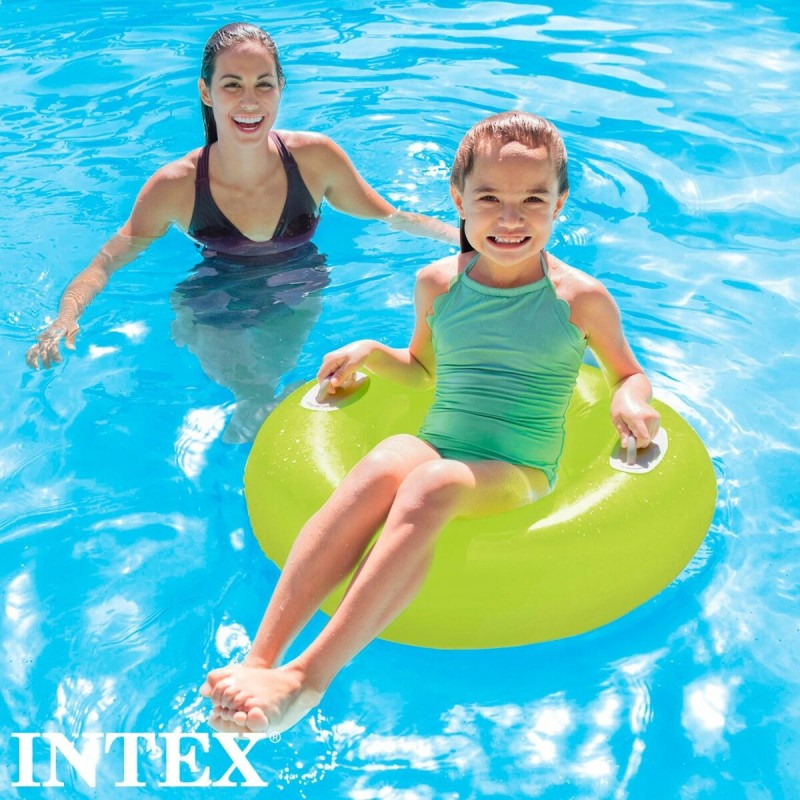 Aufblasbarer Donut-Schwimmhilfe Intex 76 x 15 x 76 cm (24 Stück)