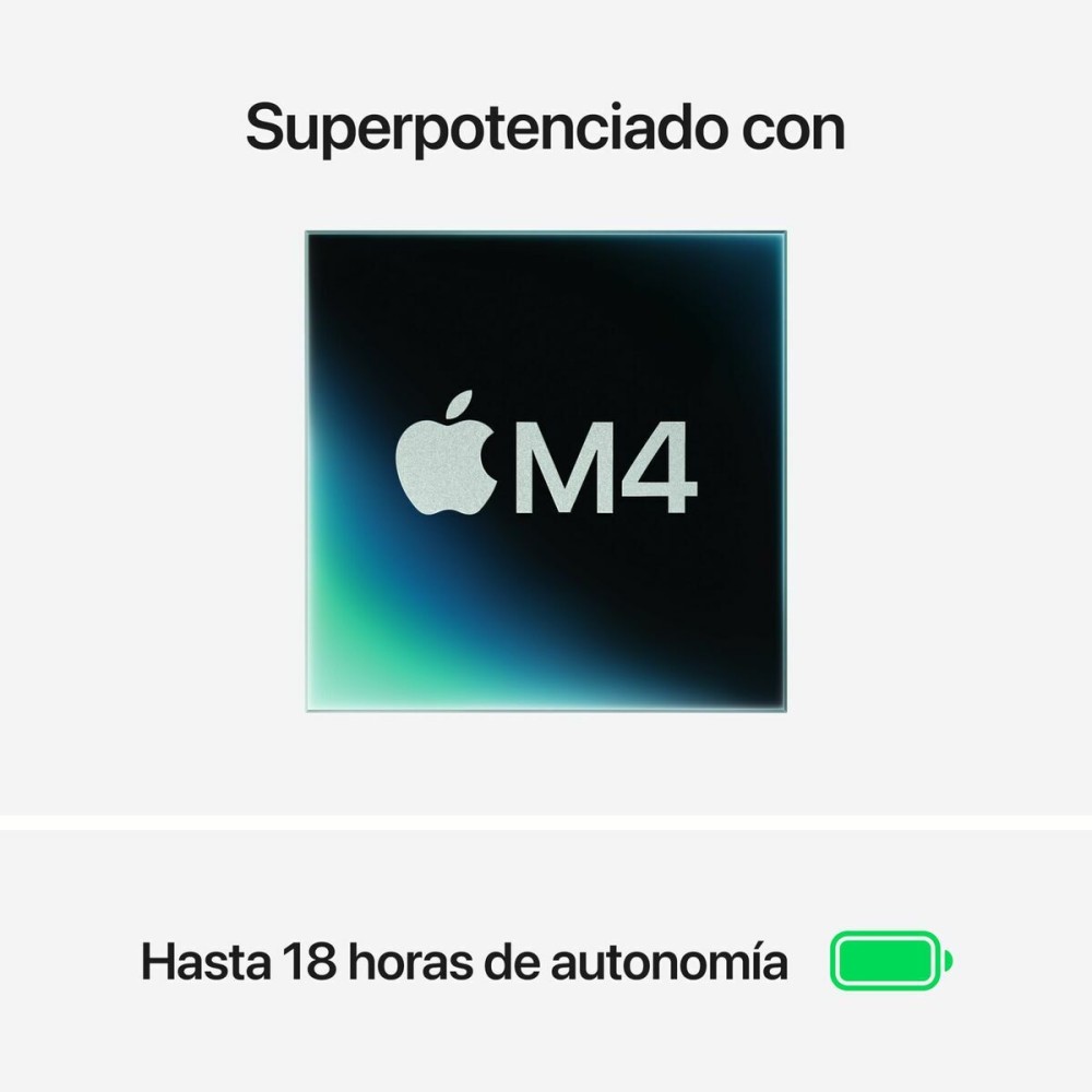 Ordinateur Portable Apple MW103Y/A 13" M4 16 GB RAM 512 GB SSD