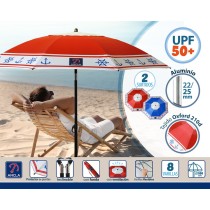 Sonnenschirm Ø 180 cm SPF50+ Anker