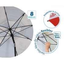 Sonnenschirm Ø 180 cm SPF50+ Marineblau