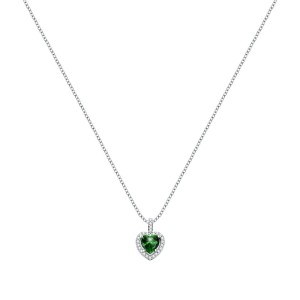 Ladies' Pendant Morellato SAIW134 Silver Green