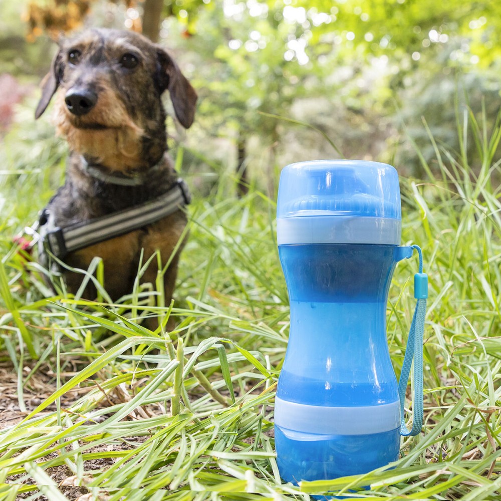 2 in 1 - Flasche mit Wasser- und Futterbehälter für Haustiere Pettap InnovaGoods