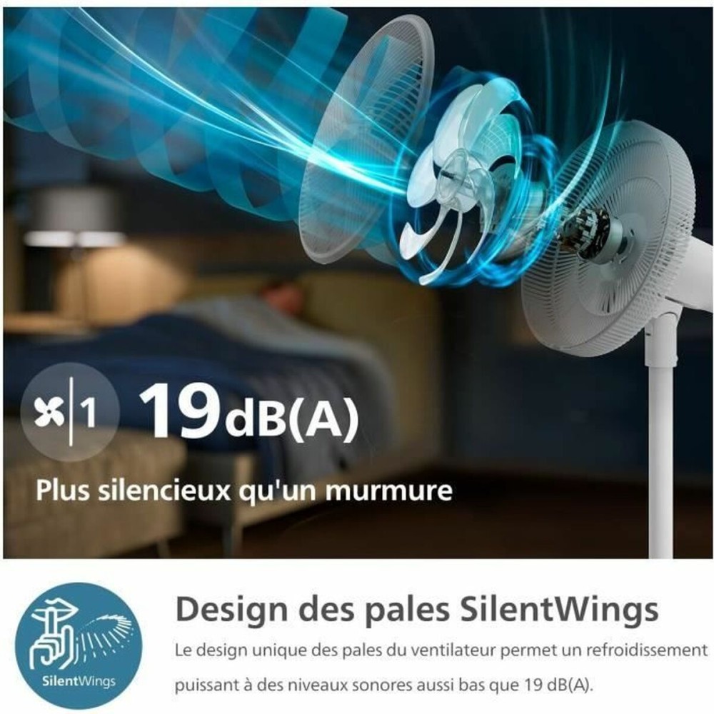 Freestanding Fan Philips CX2550/00 White 50 W