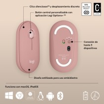 Wireless Bluetooth Mouse Logitech 910-007014 White 4000 dpi