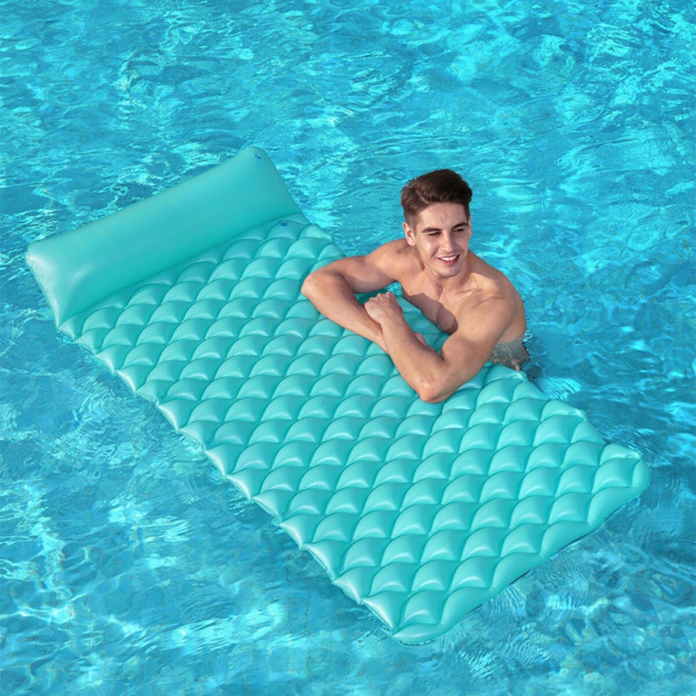Bestway aufblasbare Rollliege Verschiedene Farben 213x86 cm Strand und Pool 44020
