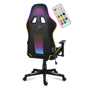 Chaise de jeu Huzaro HZ-Force 6.3 RGB Mesh Noir