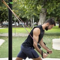 Set de Bandes de Résistance avec Accessoires et Guide d´Entraînement Rebainer InnovaGoods 5 Unités