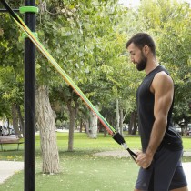 Set de Bandes de Résistance avec Accessoires et Guide d´Entraînement Rebainer InnovaGoods 5 Unités