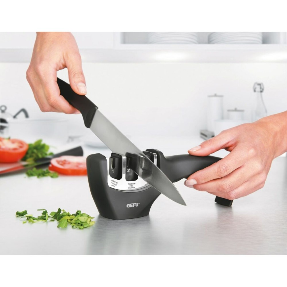 Knife Sharpener Gefu G-13930 Steel Plastic Ceramic