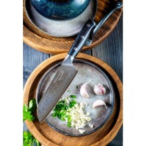 Couteau de cuisine Kohersen Elegance Bois Lames en acier inoxydable en Damas