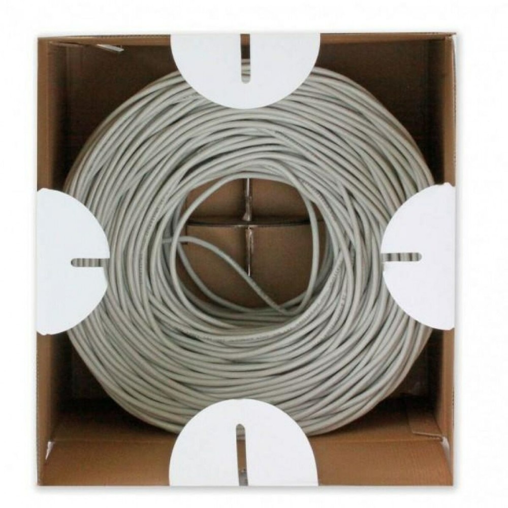 Câble Réseau Rigide UTP 6ème Catégorie Techly ITP9-FLU-0305 Gris 305 m