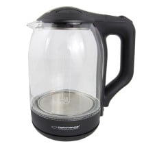 Kettle Esperanza EKK025K Black Multicolour Glass Plastic 1500 W 1,7 L