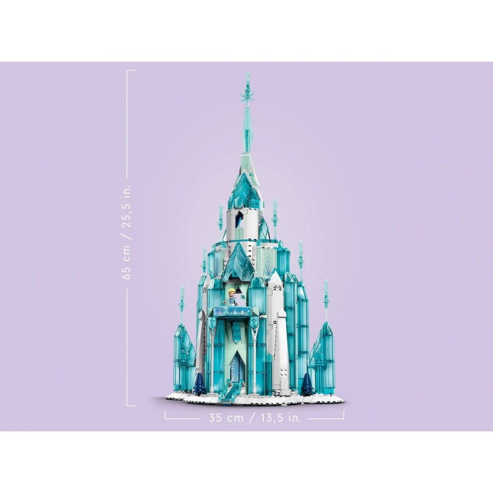 Set de construction Lego 43197 Frozen - The Ice Castle 1709 Pièces