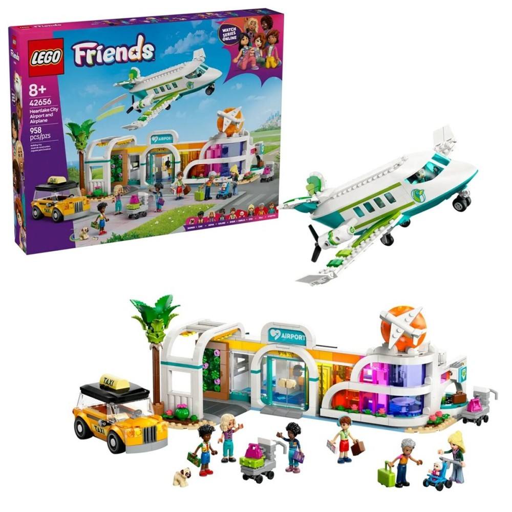 Konstruktionsspiel Lego FRIENDS 42656 Heartlake City Airport 958 Stücke