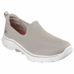 Chaussures de sport pour femme Skechers Go Walk 7 Marron Clair