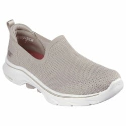 Laufschuhe für Damen Skechers Go Walk 7 Hellbraun