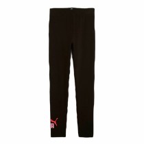 Leggings de Sport pour Enfants Puma Essentials Logo G Noir