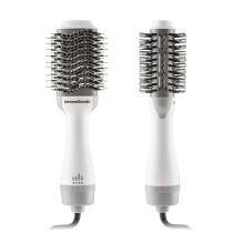 Brosse Volume Sèche-Cheveux Ionique Volumio InnovaGoods Blanc Gris 1000 W