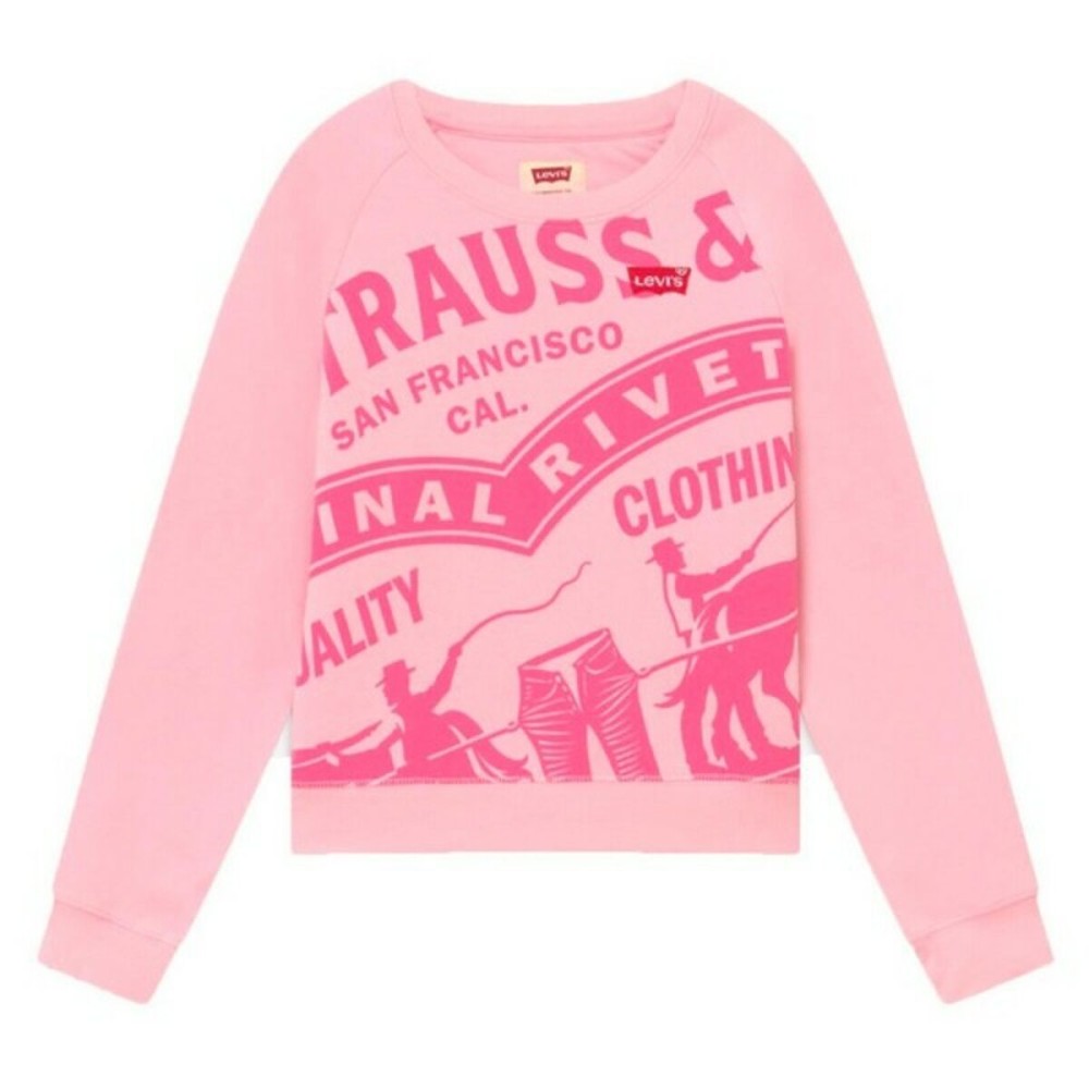 Sweat-shirt Enfant Levi's HIGH RISE RAGLAN