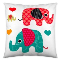 Housse de coussin Icehome Elephant (60 x 60 cm)