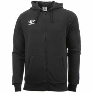 Herren Sweater mit Kapuze Umbro THROUGH SMALL LOGO Schwarz