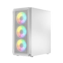Boîtier ATX semi-tour Logic PORTOS ARGB Blanc Noir