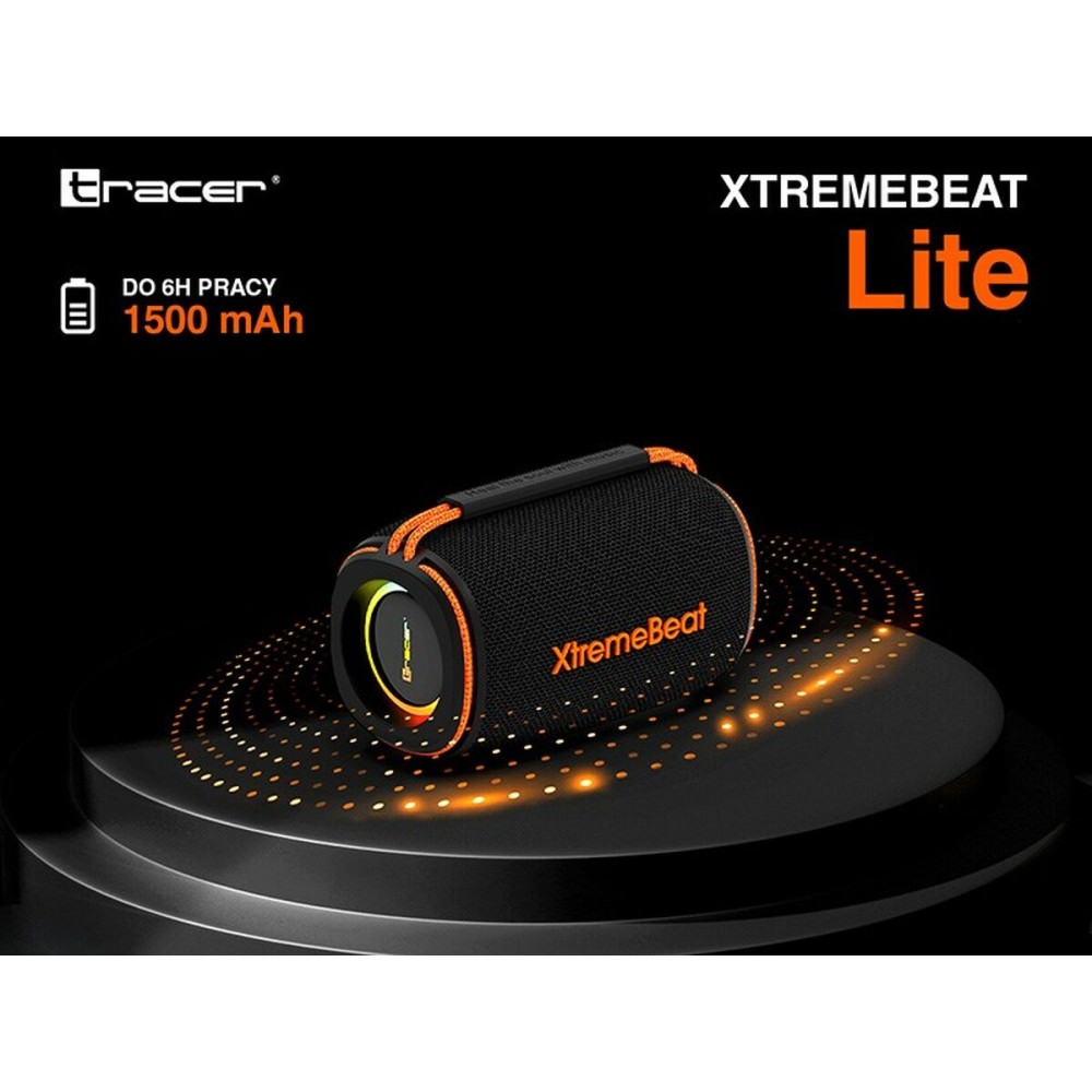 Haut-parleurs bluetooth portables Tracer XtremeBeat Lite TWS Noir 10 W