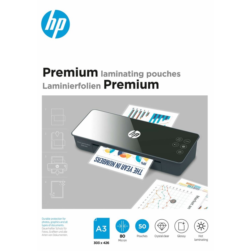 Laminating sleeves HP HPF9126A3080050 A3