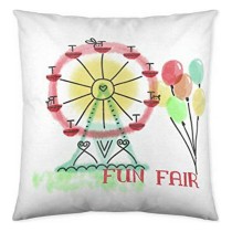 Housse de coussin Cool Kids Fun Fair (50 x 50 cm)