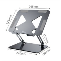 Support Pliable et Réglable pour Portable Media Tech MT2661 Silicone Aluminium Acier au carbone