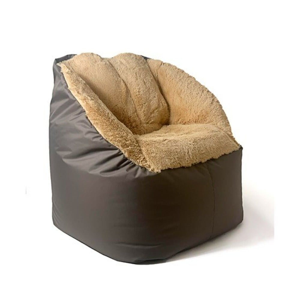 Puff GO GIFT Bronze Oxford tejido antidesgarros