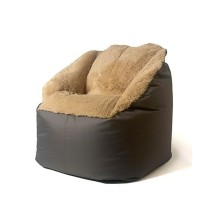 Puff GO GIFT Bronze Oxford tejido antidesgarros