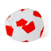 Puff GO GIFT Weiß Rot Oxford Fussball